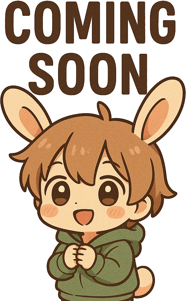 Cute bunny character